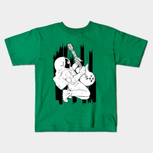 Astronaut Guitarist Kids T-Shirt